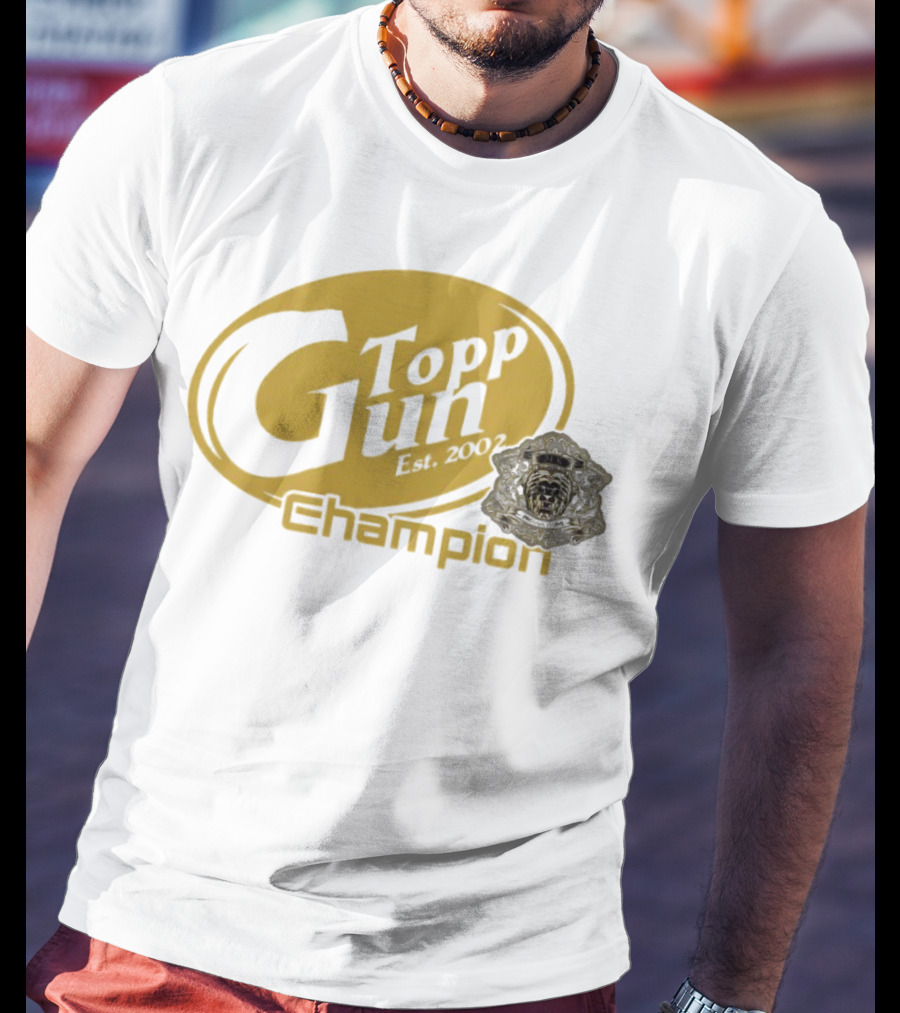 Topp Gun Champion Est. 2002 T-Shirt