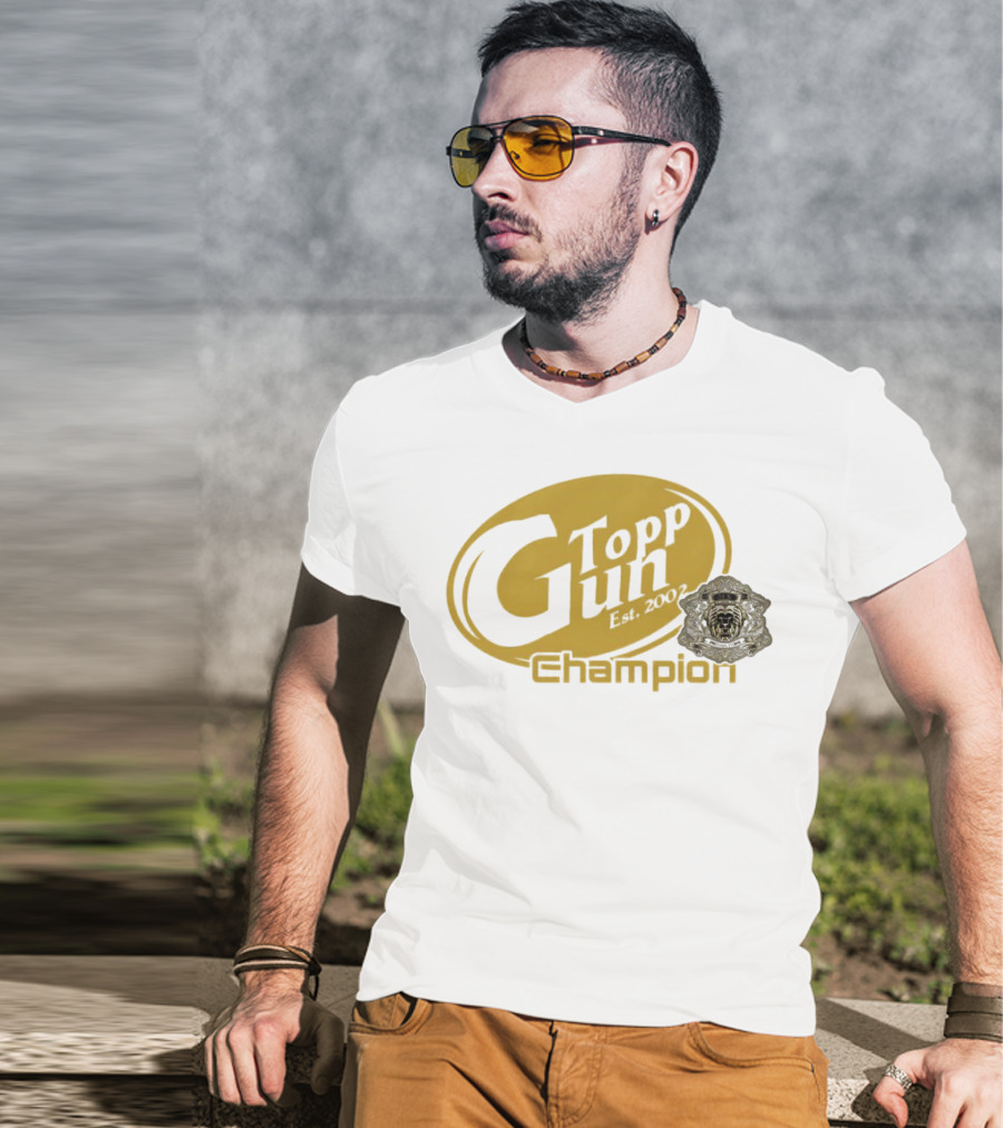 Topp Gun Champion Est. 2002 T-Shirt