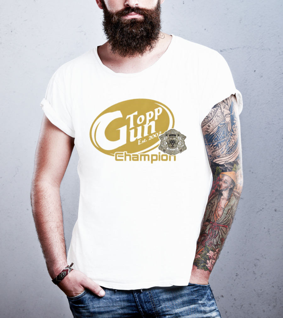 Topp Gun Champion Est. 2002 T-Shirt