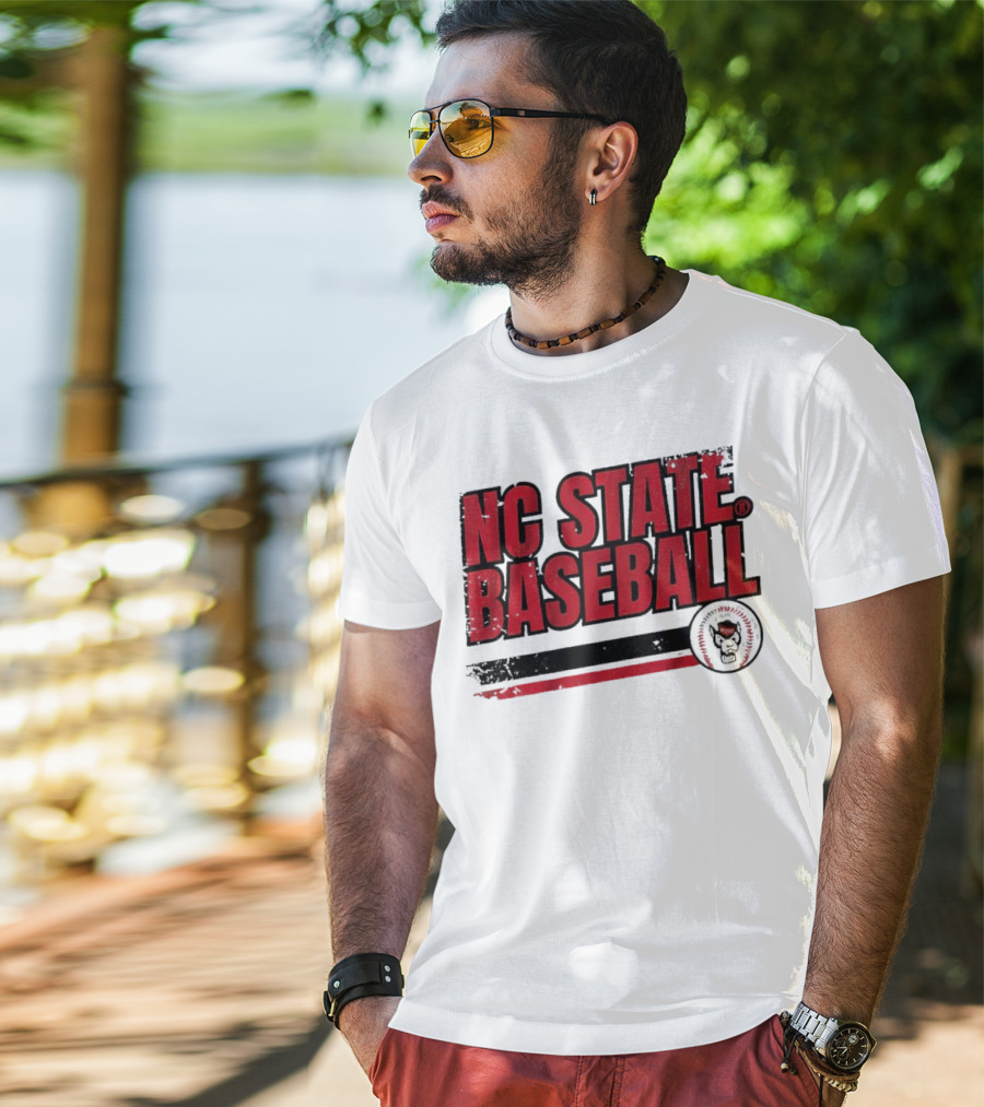 NC State Baseball Wolfpack Logo T-Shirt