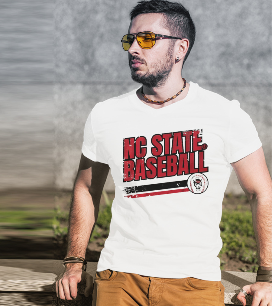 NC State Baseball Wolfpack Logo T-Shirt