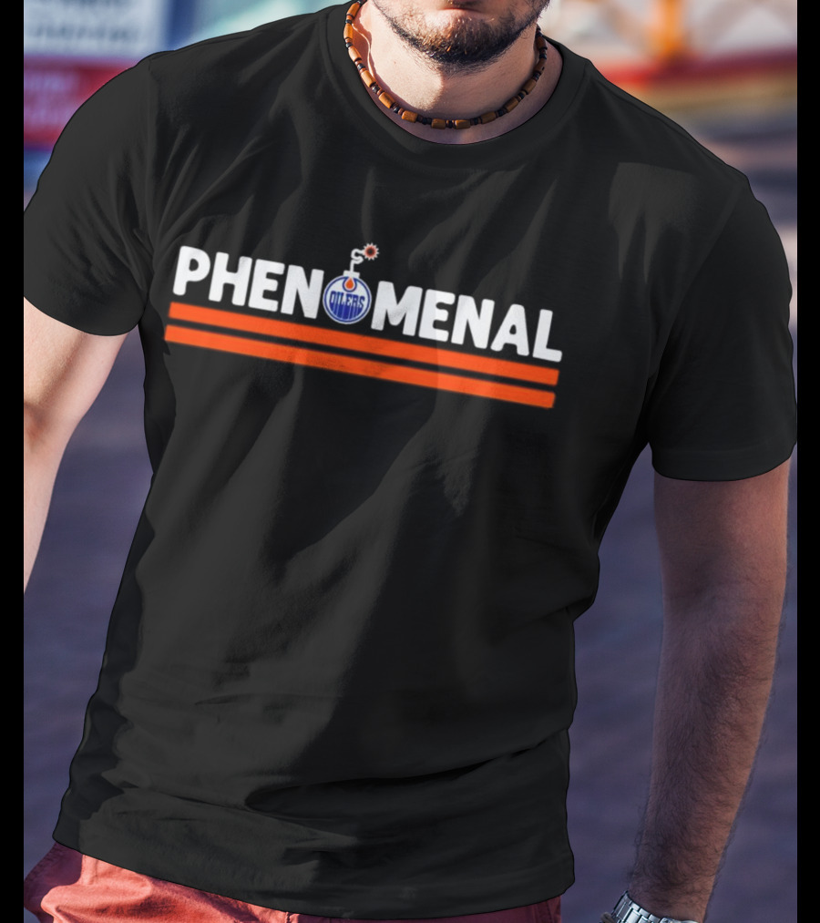 Phenomenal Edmonton Oilers NHL Hockey T-Shirt