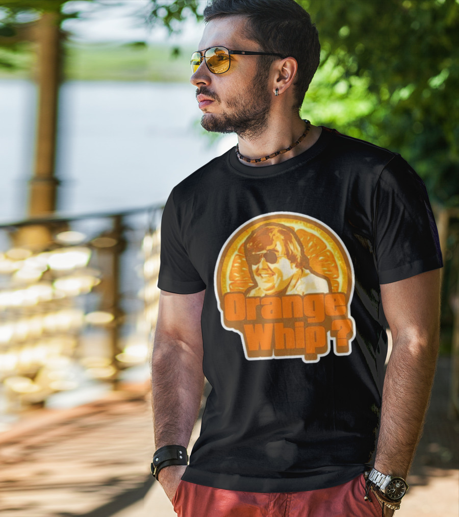 Orange Whip? John Candy Retro Comedy T-Shirt