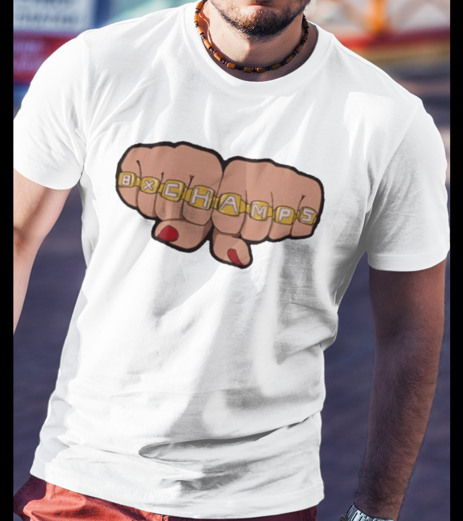 Oklahoma Sooners Softball 8x Champs Fists T-Shirt