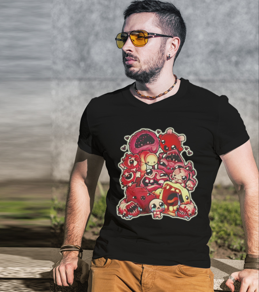 The Binding Of Isaac The Basement Monsters Collection T-Shirt