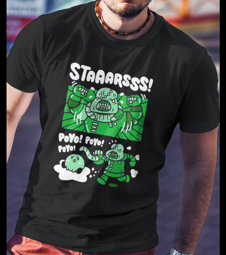 STAAARSSS Poyo Poyo Poyo Alien Creature Encounter T-Shirt