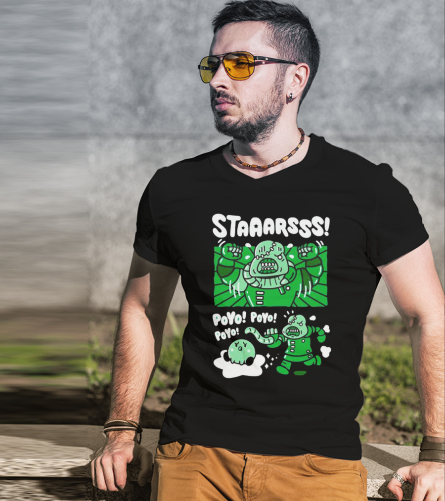 STAAARSSS Poyo Poyo Poyo Alien Creature Encounter T-Shirt