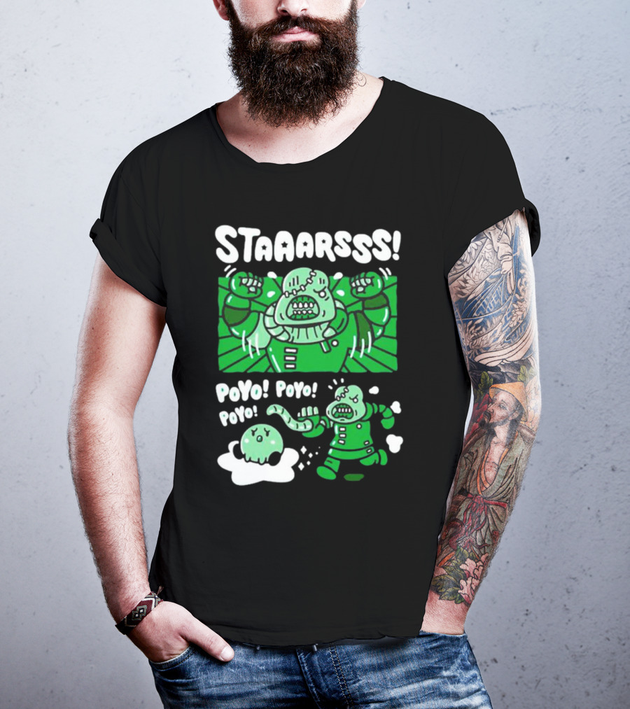 STAAARSSS Poyo Poyo Poyo Alien Creature Encounter T-Shirt
