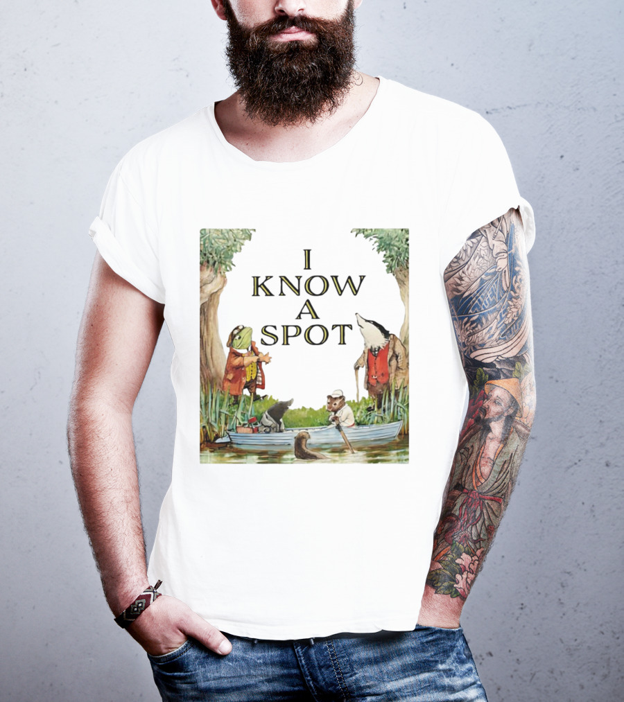 I Know A Spot Animals By The River With Friends T-Shirt