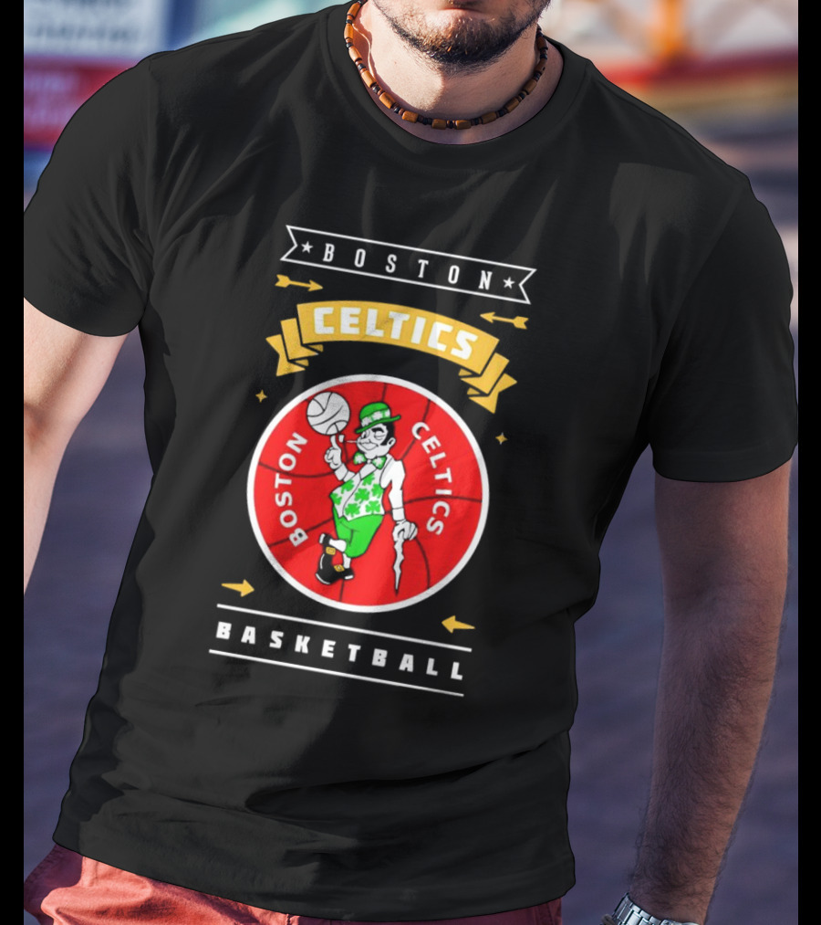 Boston Celtics NBA Basketball Boston Celtics Basketball T-Shirt