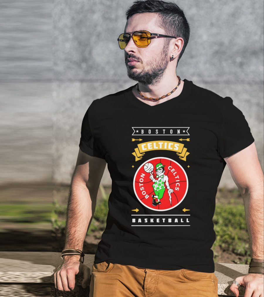 Boston Celtics NBA Basketball Boston Celtics Basketball T-Shirt