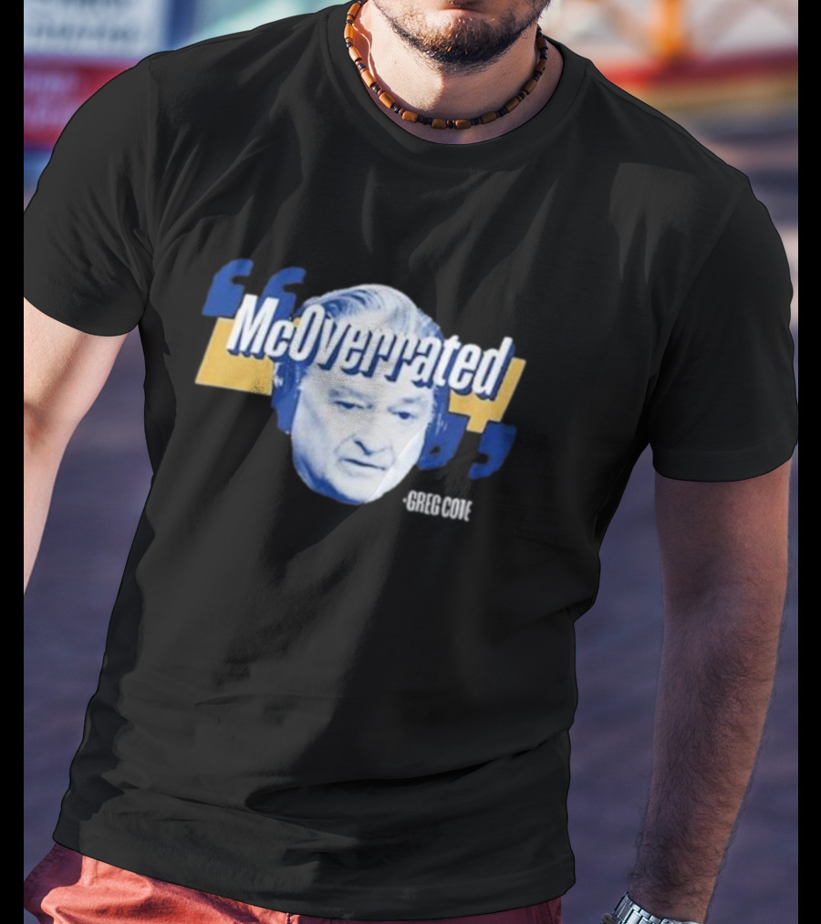McOverrated Greg Cote Lebatard Face T-Shirt