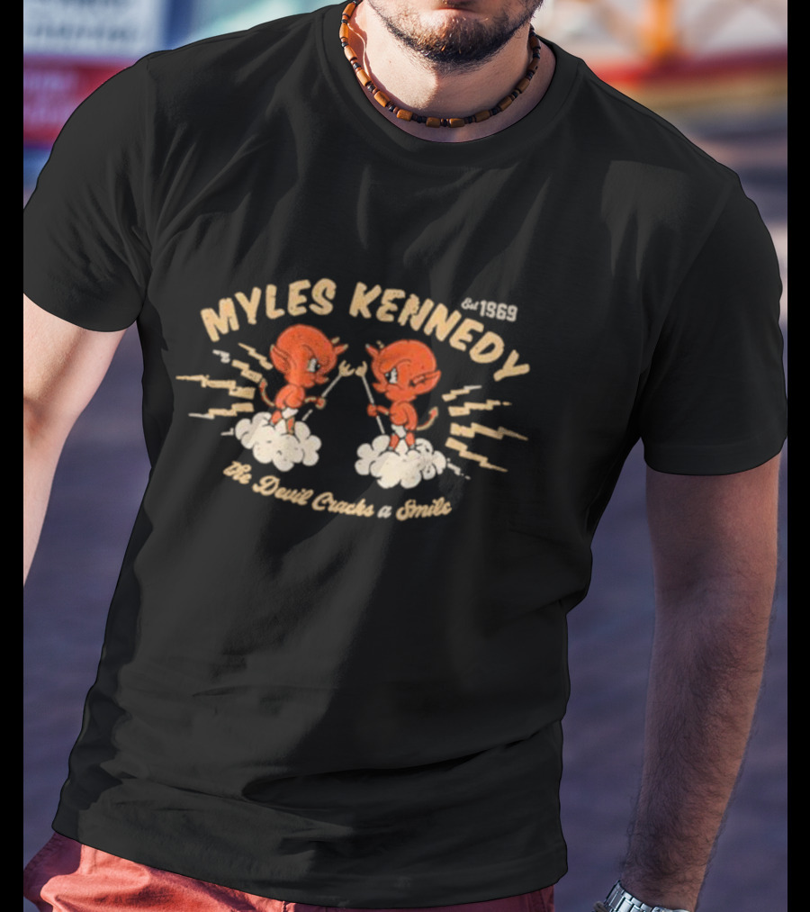 Myles Kennedy Est 1969 The Devil Cracks A Smile T-Shirt