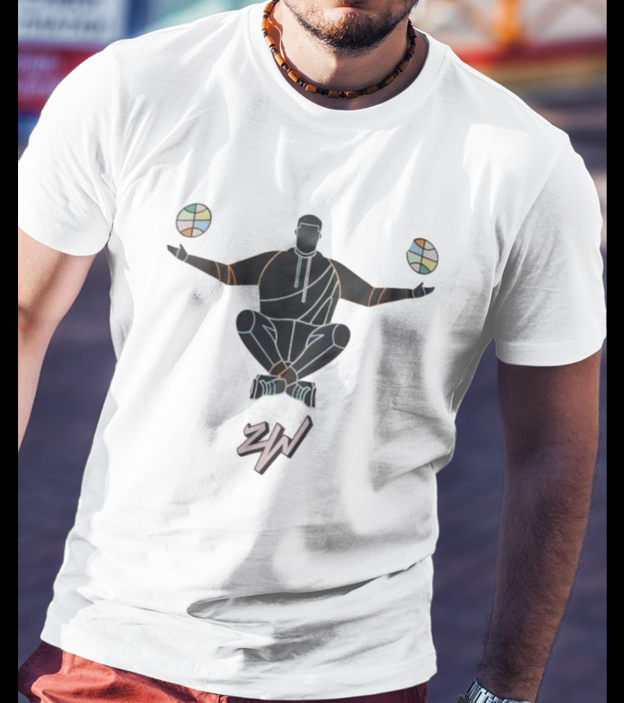 NEW Jordan Zion Meditation Basketball Icon ZW T-Shirt