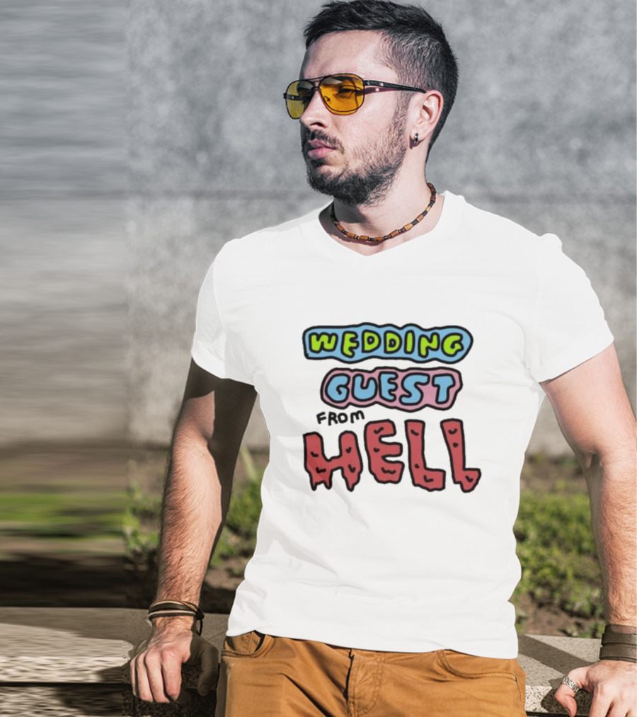 Wedding Guest From Hell Blocky T-Shirt