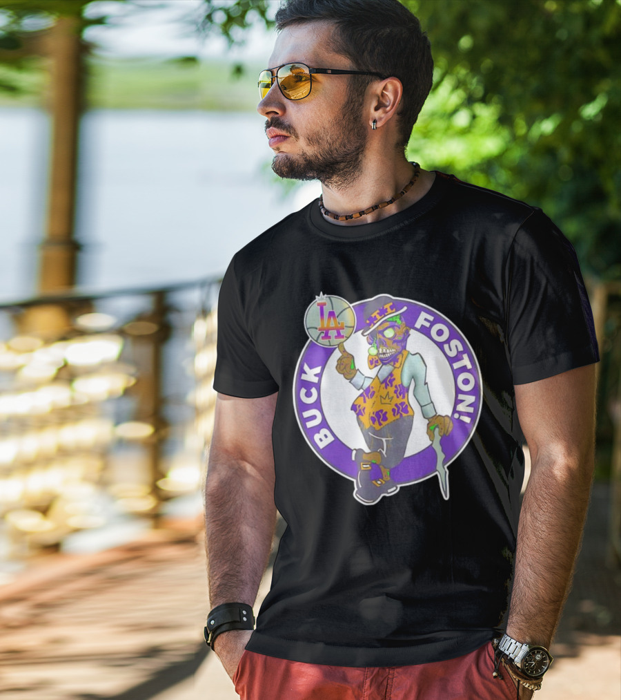 Buck Foston LA Boston Celtics T-Shirt