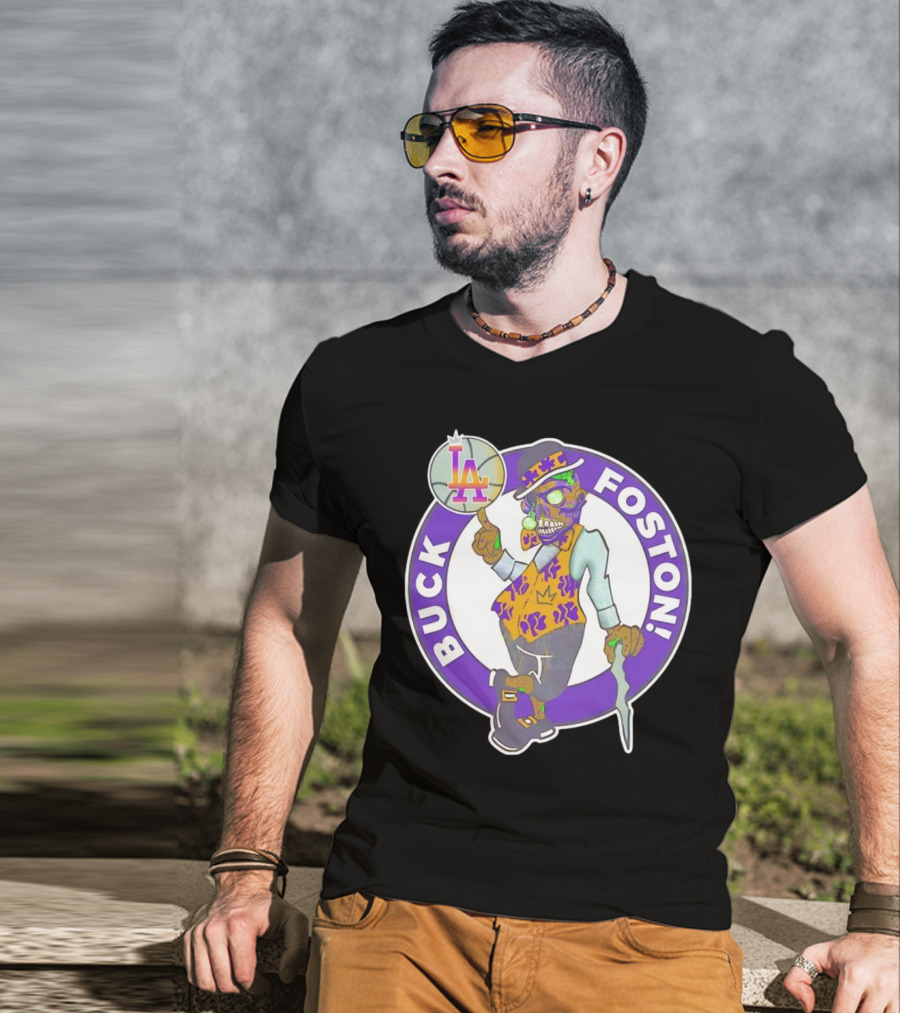Buck Foston LA Boston Celtics T-Shirt