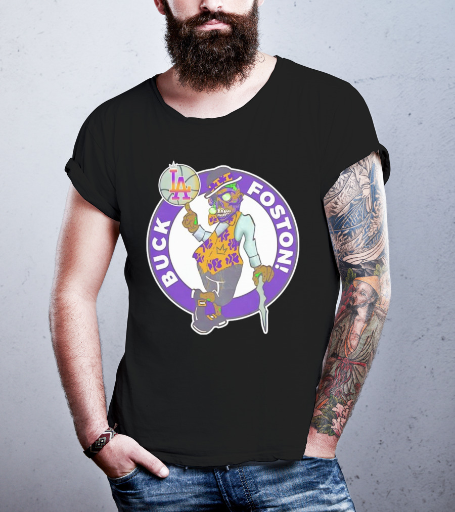 Buck Foston LA Boston Celtics T-Shirt