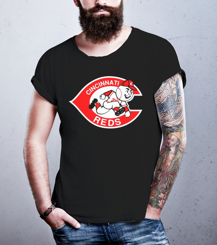 Cincinnati Reds Mascot MLB Baseball T-Shirt
