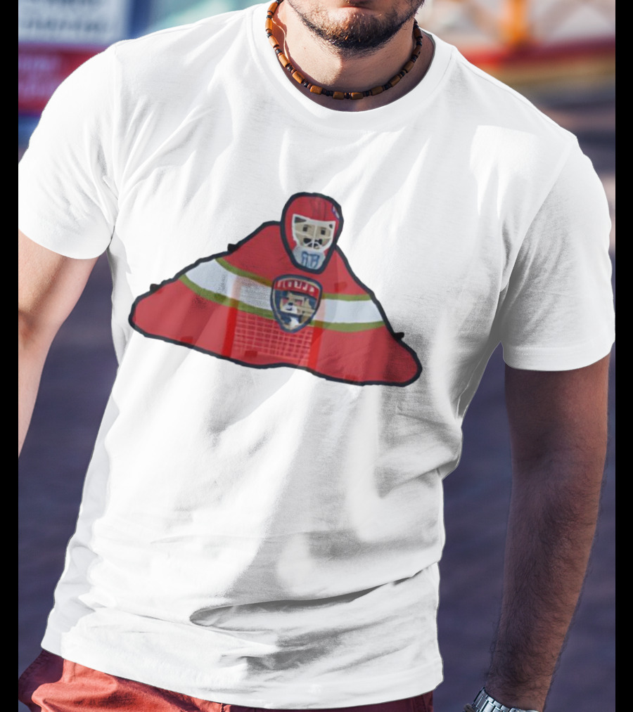 Florida Panthers Sergei Blob-Rovsky Hockey Goalie Net T-Shirt
