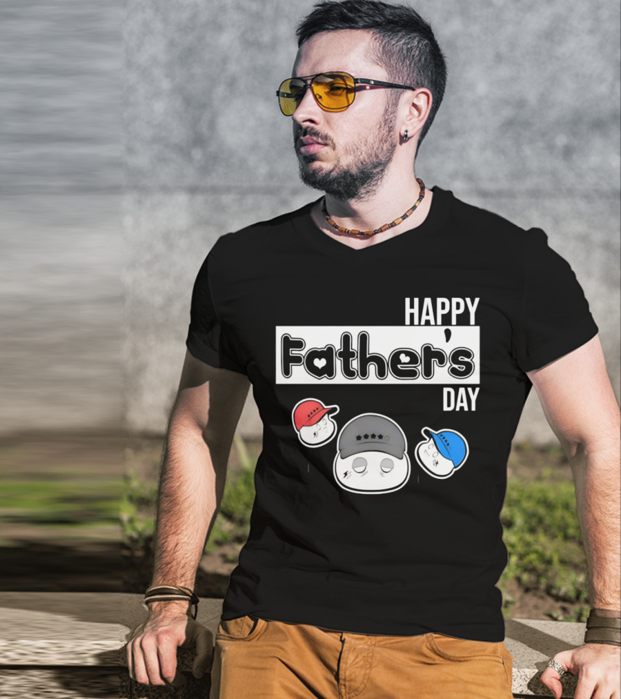 Happy Father’s Day Metokur Inspired Emoji Trio T-Shirt