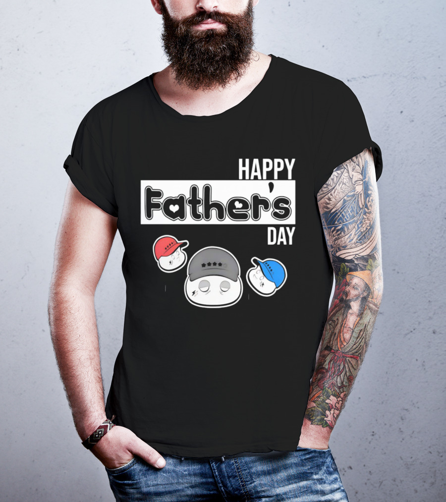 Happy Father’s Day Metokur Inspired Emoji Trio T-Shirt