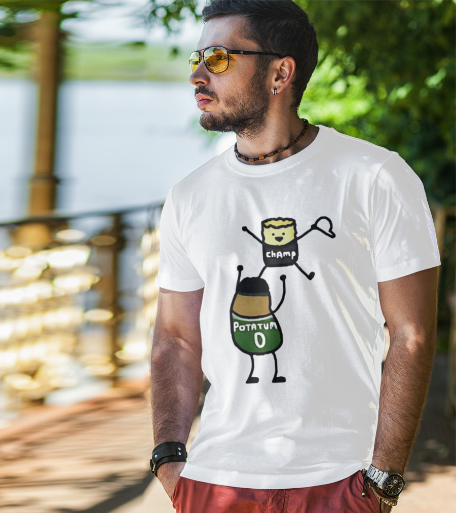 Potatum 0 And Champ Tot Victory T-Shirt