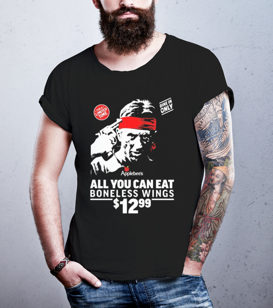 Applebee's All You Can Eat Boneless Wings Dine In Only For A Limited Time $12.99 T-Shirt