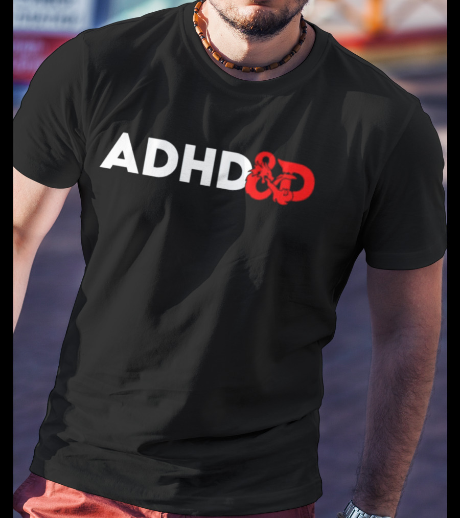 Alex Franqueira ADHD Dungeons Dragons T-Shirt