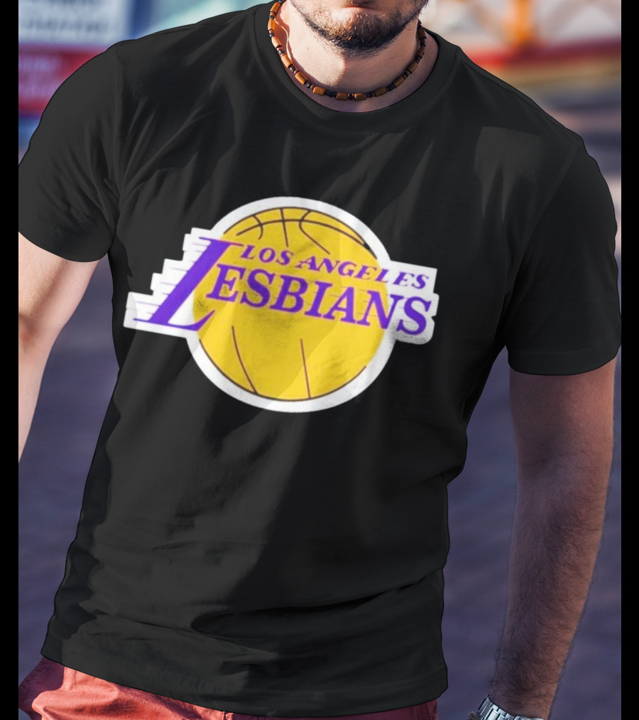 Los Angeles Lesbians Basketball T-Shirt