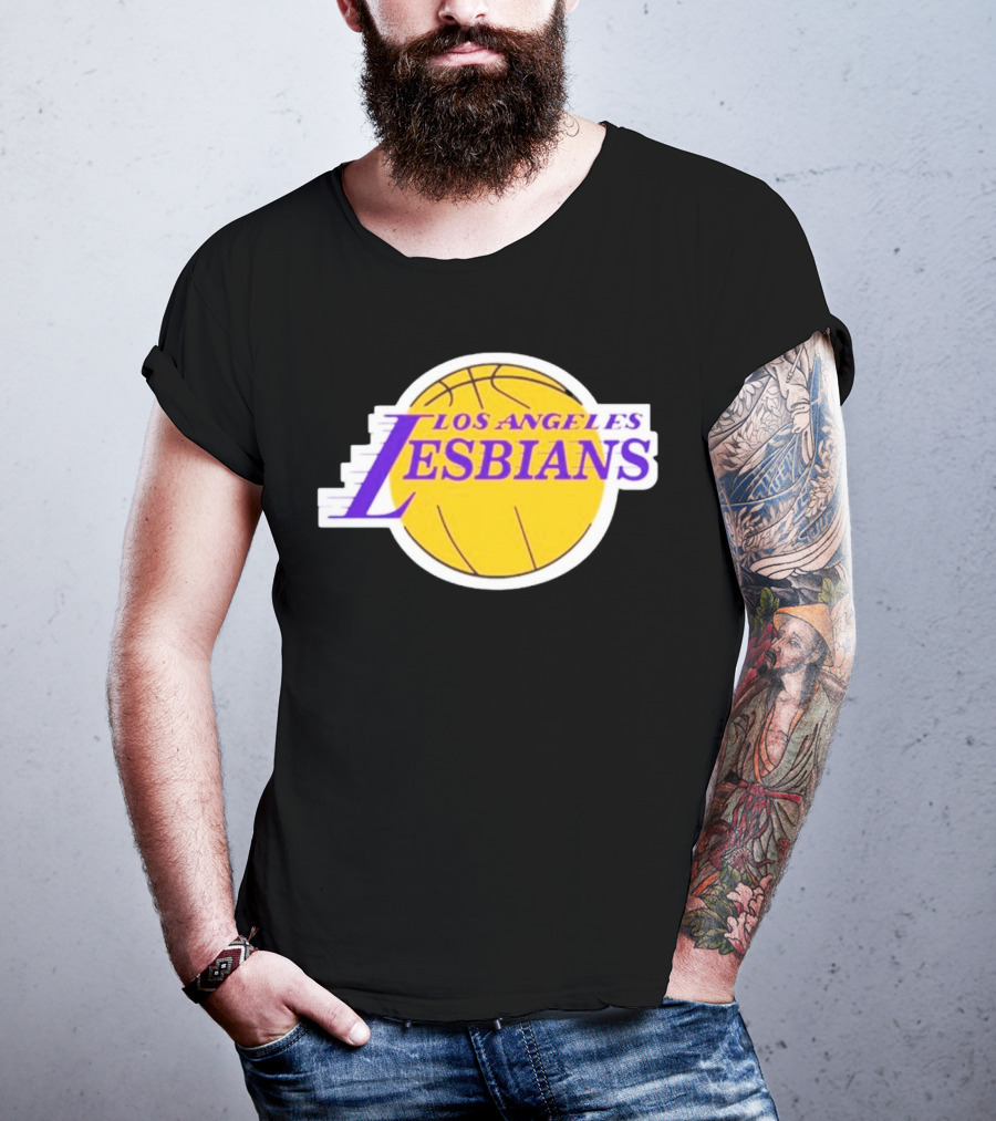 Los Angeles Lesbians Basketball T-Shirt