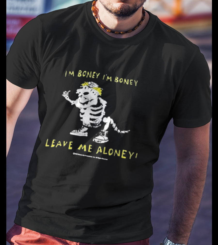 I'm Boney I'm Boney Leave Me Aloney Nickelodeon Productions Rugrats Character T-Shirt