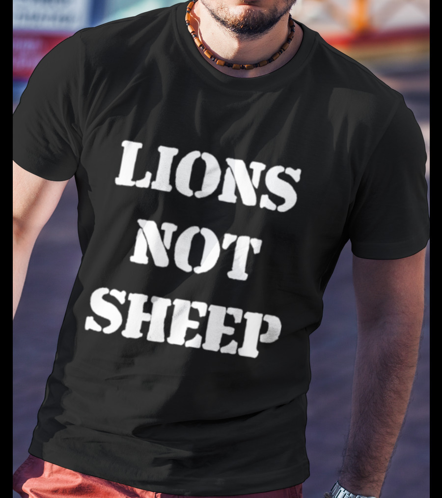 Julian Edelman Lions Not Sheep T-Shirt