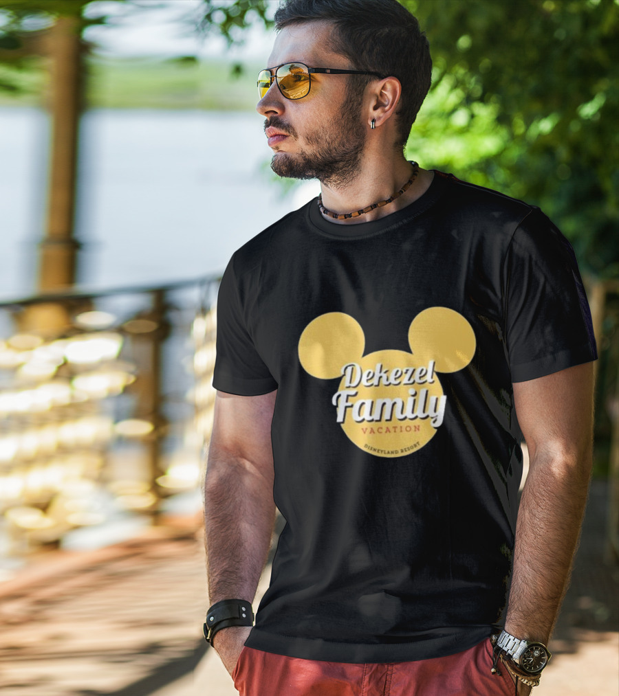 Dekezel Family Disneyland Resort Vacation Mickey Mouse T-Shirt