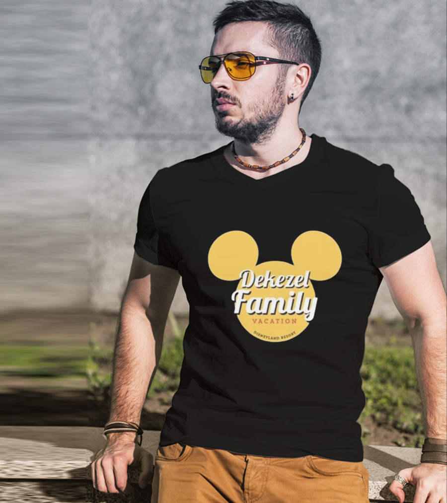 Dekezel Family Disneyland Resort Vacation Mickey Mouse T-Shirt