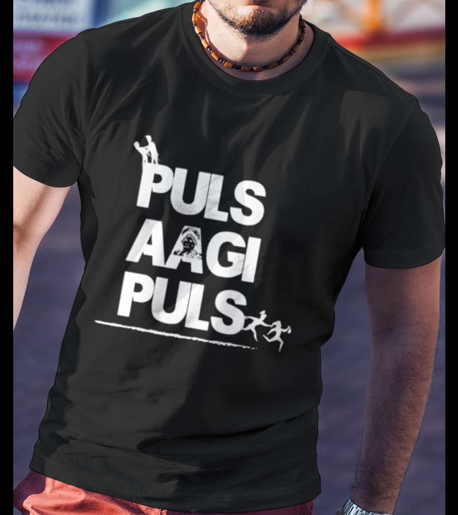 Puls Aagi Puls Running Adventure With Characters T-Shirt