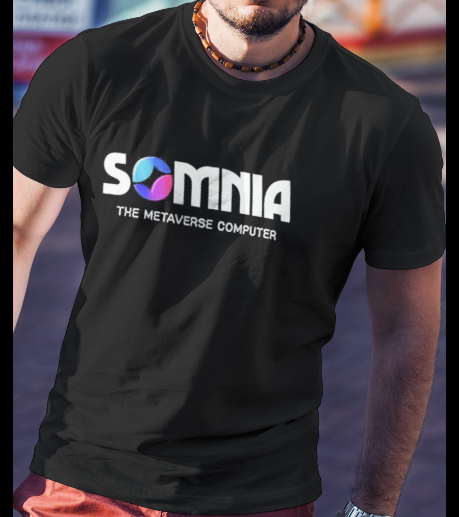 SOMNIA The Metaverse Computer With Iconic Tricolor T-Shirt