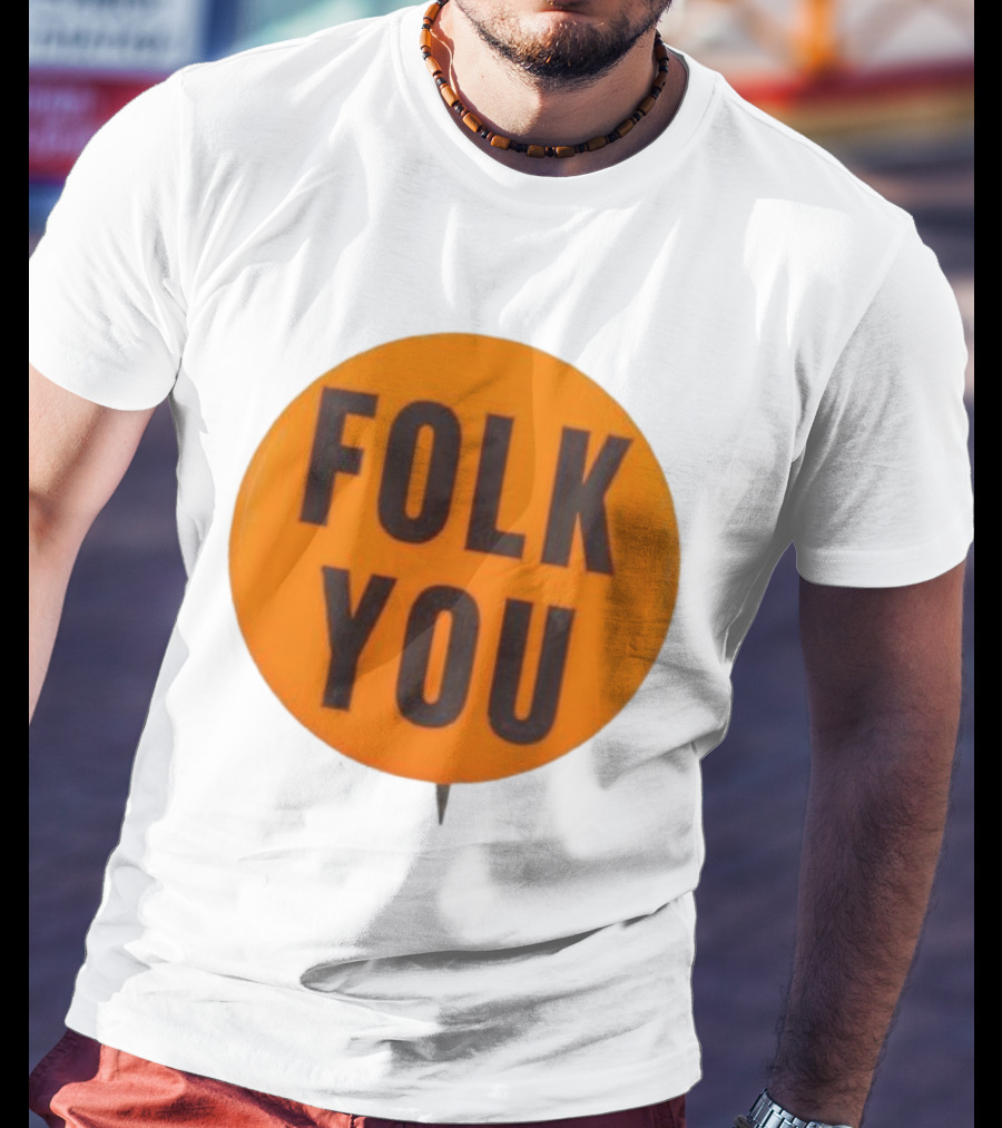 Weird Walk X Tsptr Folk You Badge T-Shirt