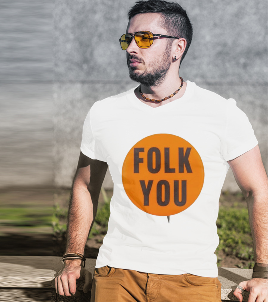 Weird Walk X Tsptr Folk You Badge T-Shirt