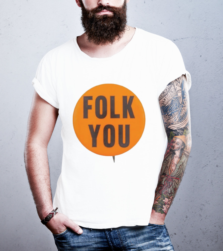 Weird Walk X Tsptr Folk You Badge T-Shirt