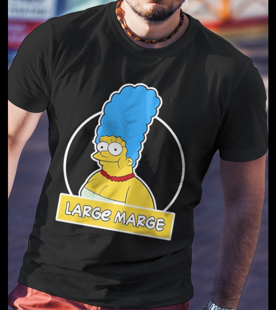 Large Marge Cartoon Character Design Justin Danger Nunley T-Shirt