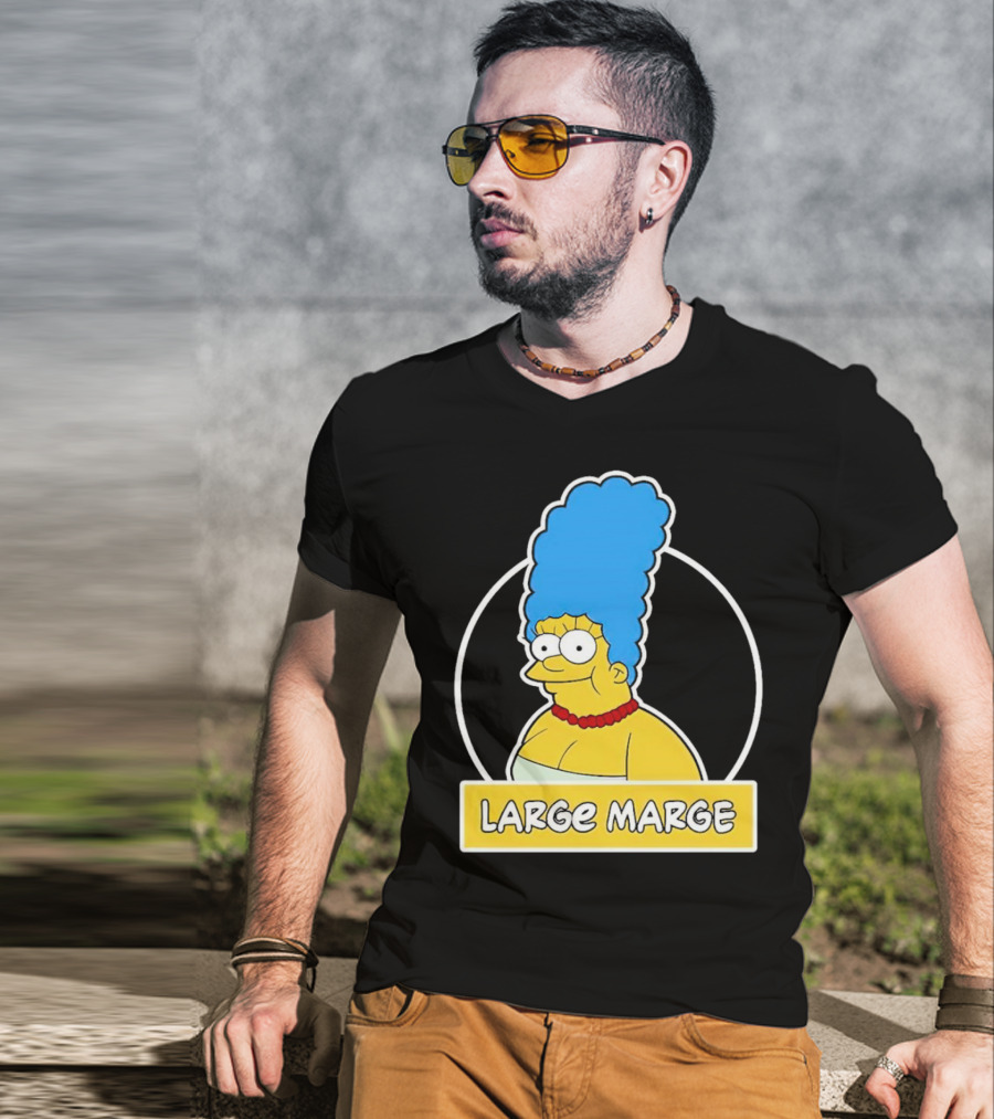 Large Marge Cartoon Character Design Justin Danger Nunley T-Shirt