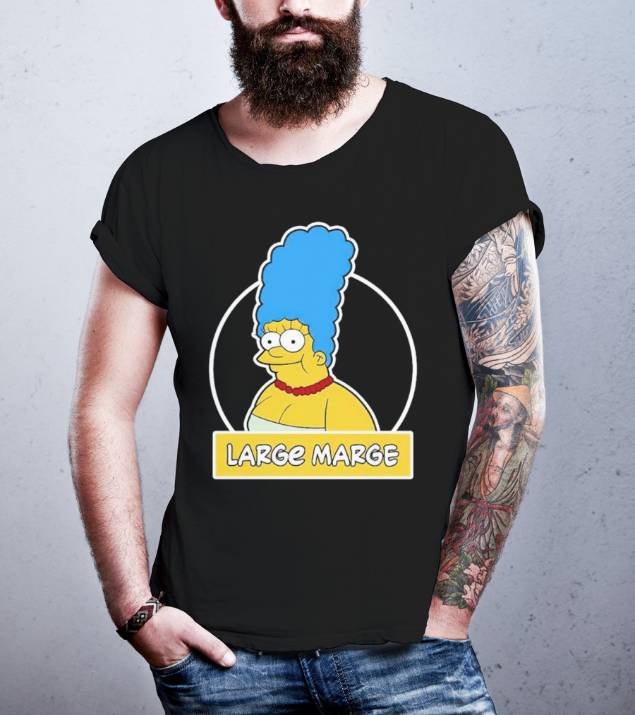 Large Marge Cartoon Character Design Justin Danger Nunley T-Shirt