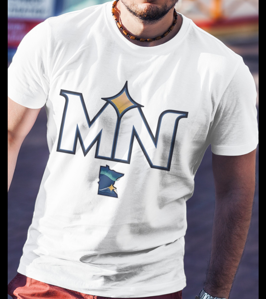 MN Minnesota Twins City Map T-Shirt