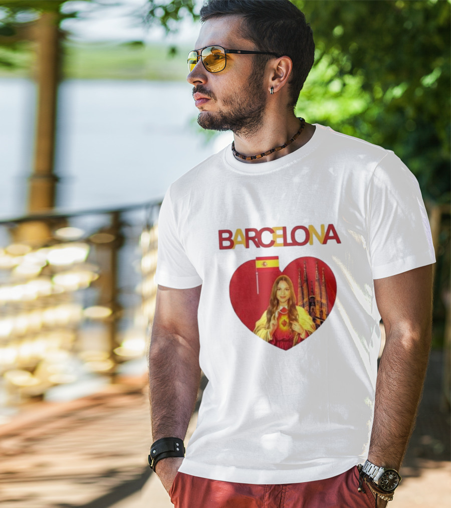 Barcelona Olivia Rodrigo Jesus Spain Iconic T-Shirt