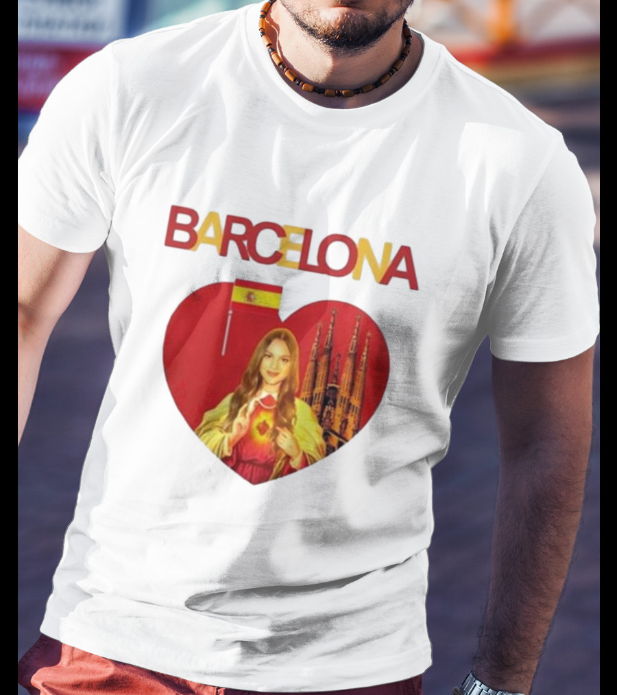 Barcelona Olivia Rodrigo Jesus Spain Iconic T-Shirt