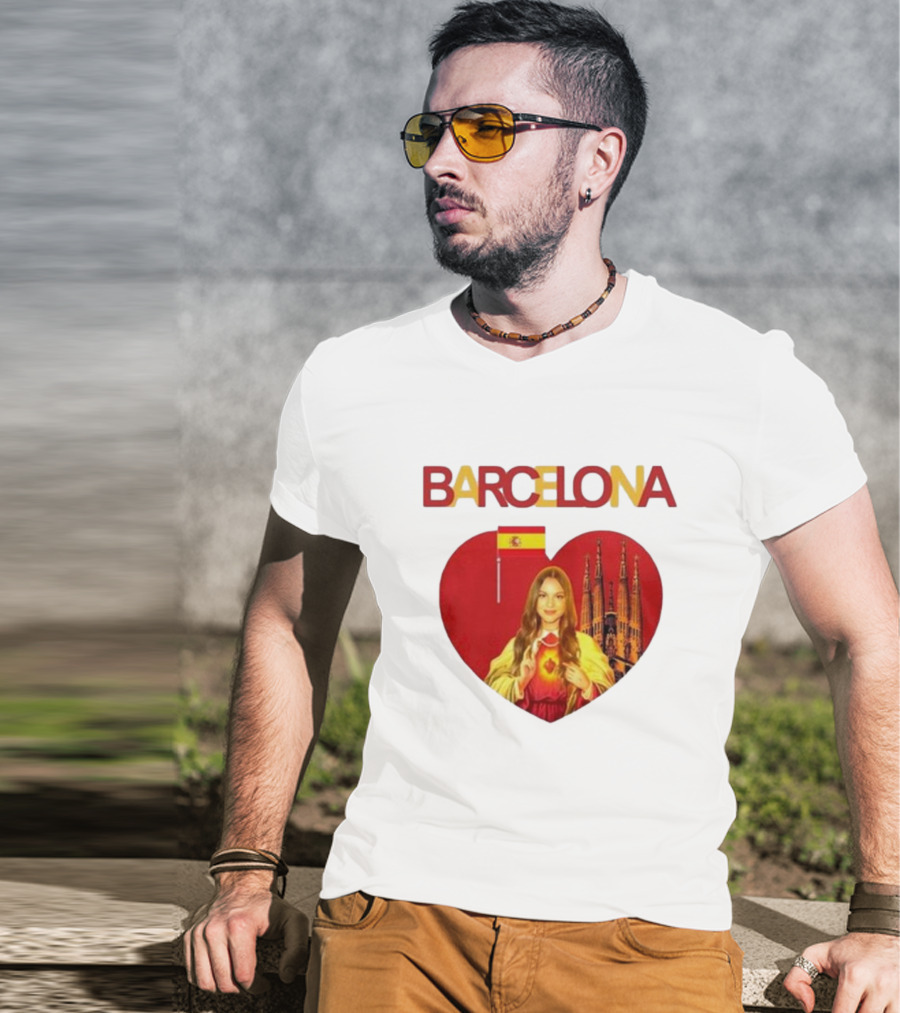 Barcelona Olivia Rodrigo Jesus Spain Iconic T-Shirt