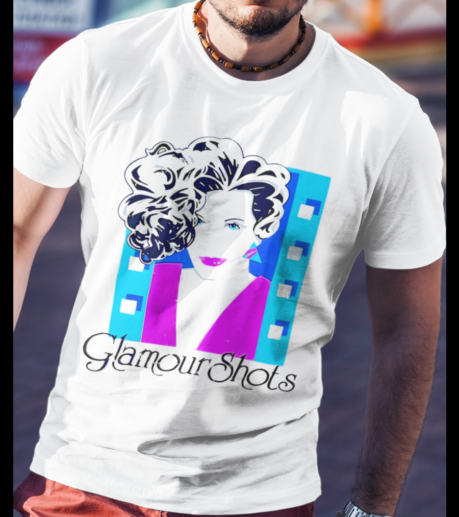 Glamour Shots Pop Art Retro Style Icons T-Shirt