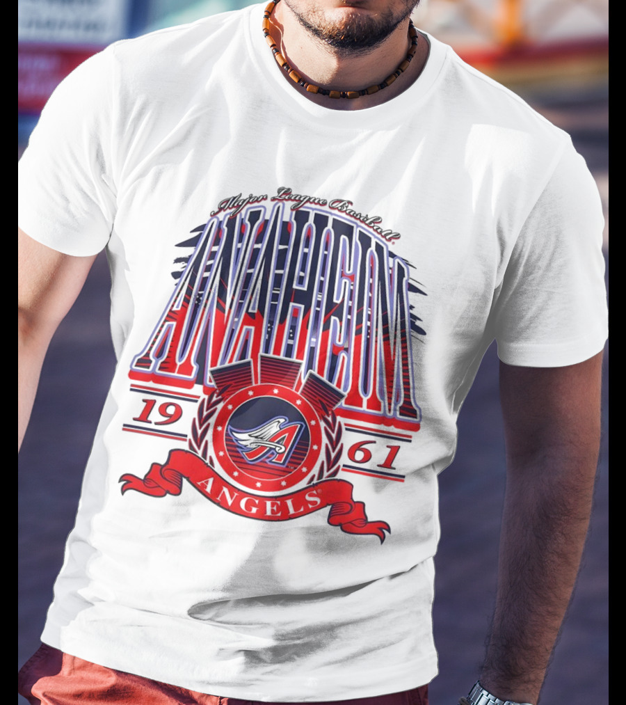 Major League Baseball Anaheim Angels 1961 T-Shirt