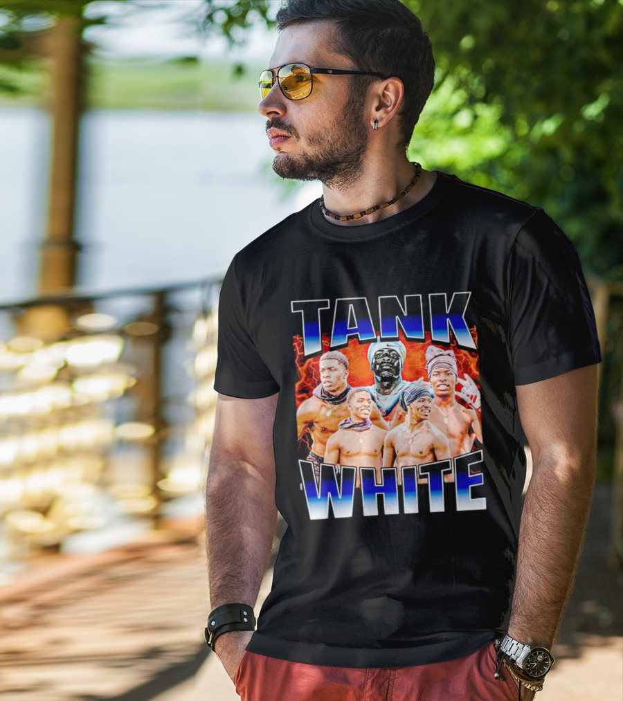 TANK WHITE Vintage Energy Group T-Shirt